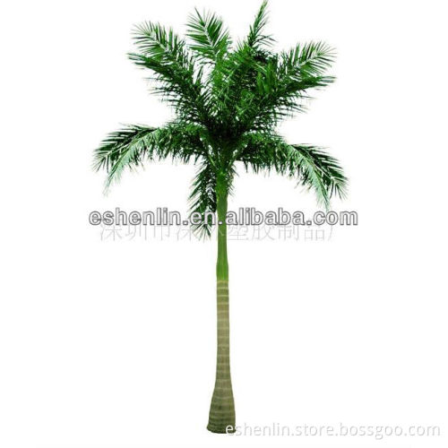 ShenLin 2017 artificial coconut bottle palm trees with fiberglass trunk on sale